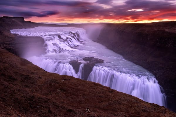 Обои Kenji Yamamura, облака, photographer, Исландия, водопад
