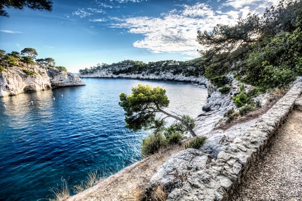 Обои Cassis, Calanque Port Miou, Каланка порт Миу, Франция, Кассис