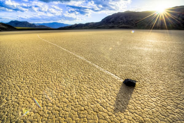 Обои Death Valley, Final Playa Racetrack, Landscape