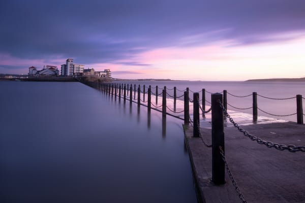Обои Knightstone, Winter, Sunset