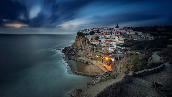 Обои Azenhas do Mar, seascape, Portugal, landscape