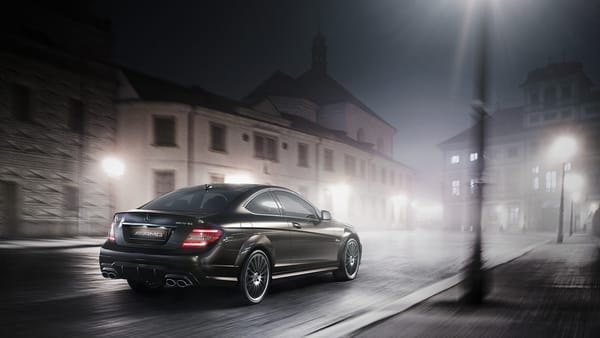 Обои Мерседес, улица, Mercedes, C class coupe