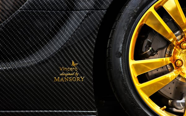 Обои Bugatti Veyron 16.4 LINEA Vincero d’Oro, карбон, кузов, Бугатти Вейрон, авто, дизайн, золото, Mansory, спорткар, диск, колесо