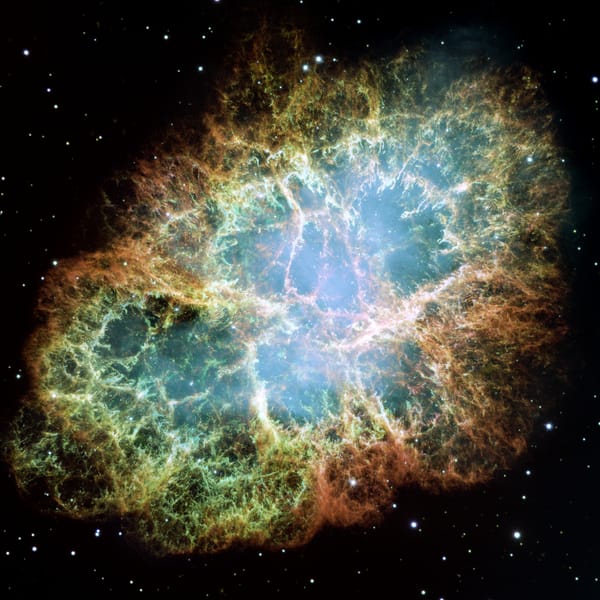 Обои Крабовидная туманность, Crab Nebula, космос