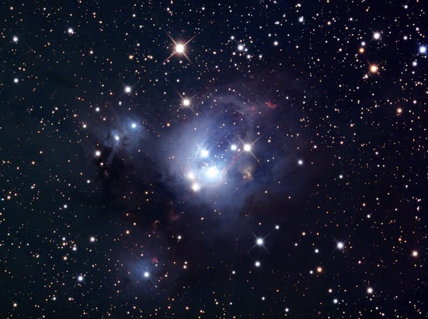 Обои звёздное скопление, ngc 7129, звезды