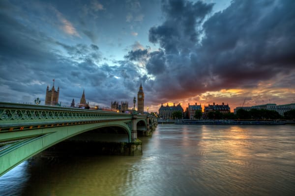 Обои england, london, river thames, Westminster bridge, вестминстерский мост