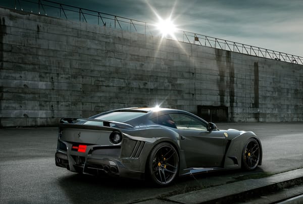 Обои novitec rosso, Феррари, суперкар