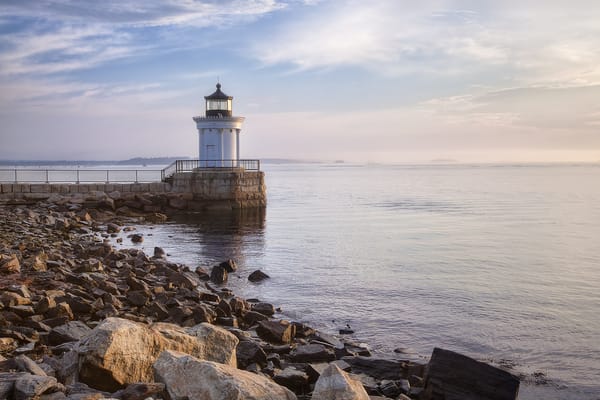 Обои маяк, new england is bug light, portland breakwater lighthouse