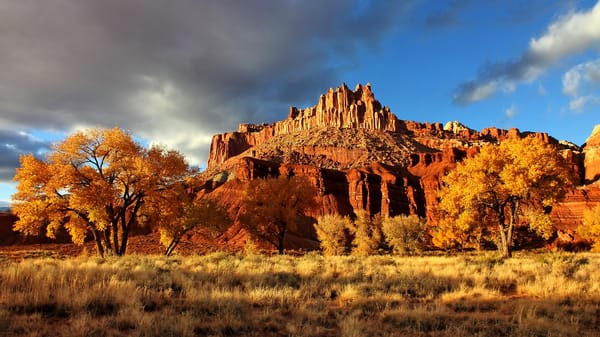 Обои национальный парк, capitol reef national park, капитол-риф