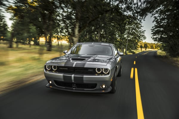 Обои dodge, купе, челленджер, додж, 392, hemi, srt, challenger, дорога