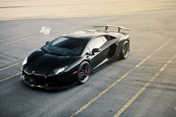 Обои lamborghini, sr-auto, aventador, srламборгини, back, bull