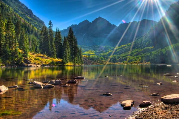 Обои usa, colorado, колорадо, maroon lake, maroon bells