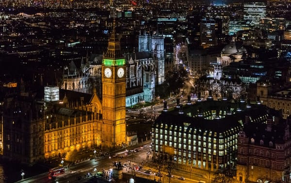 Обои город, огни, london city, ночь