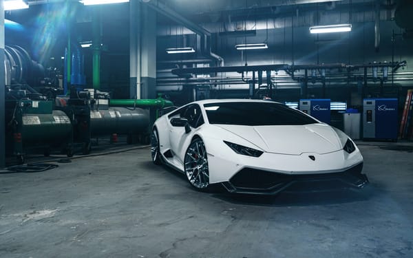 Обои lamborghini, supercar, белый