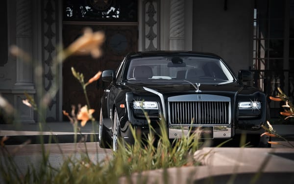 Обои автомобиль, rolls-royce, ролс ройс, ghost, роскошь, спереди