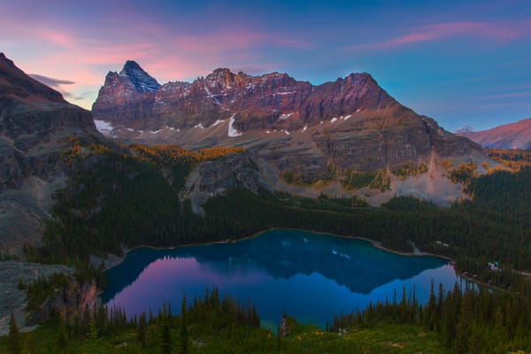 Обои british columbia, lake ohara, yoho national park