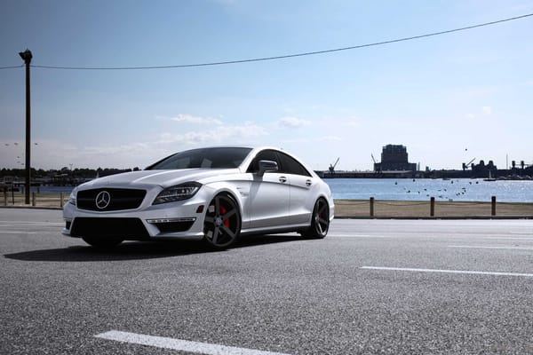 Обои серый, металлик, mercedes benz cls