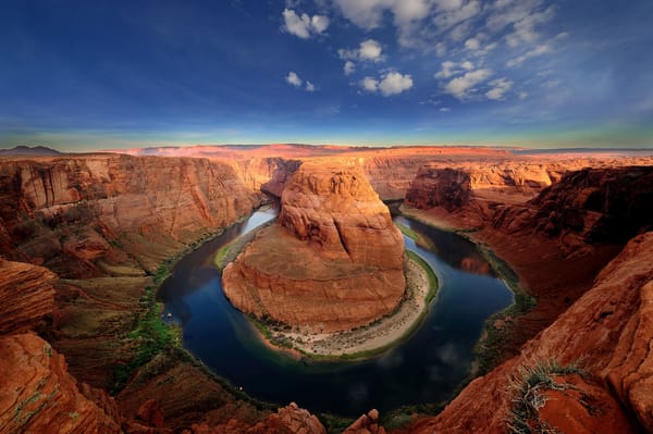 Обои usa, horseshoe bend, glen canyon, colorado river, arizona