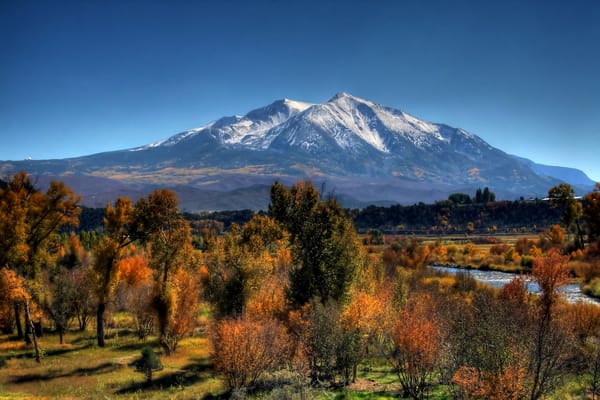 Обои usa, colorado, mount sopris redux, pitkin county