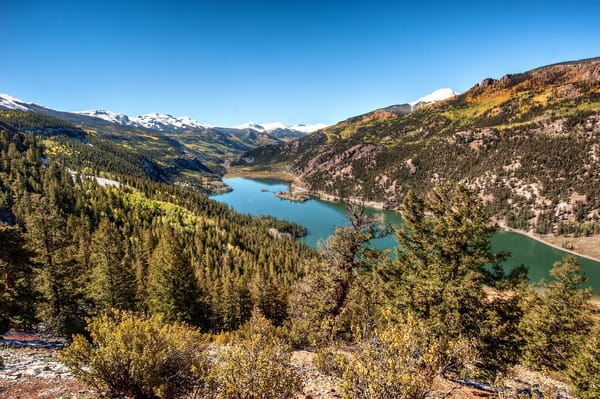 Обои пейзаж, rocky mountains, озеро сан-кристобаль, лес, скалистые горы, горы, колорадо, hinsdale county, colorado, lake san cristobal