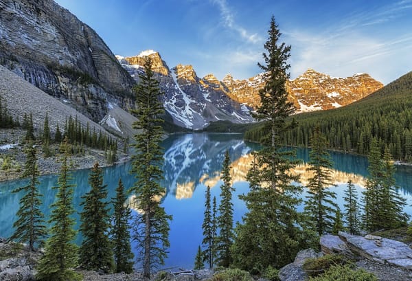 Обои Moraine Lake, Canada, Alberta, Banff National Park