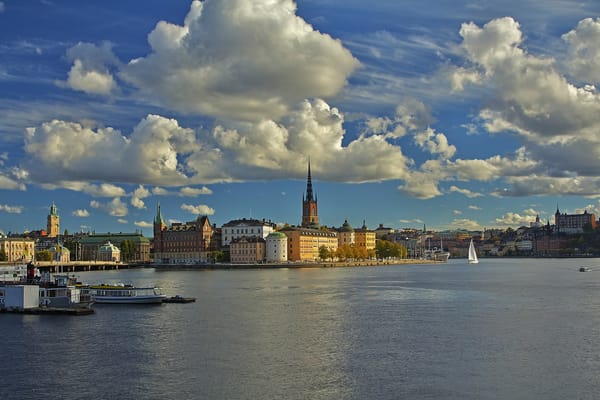 Обои Gamla Stan, город, Стокгольм, Швеция