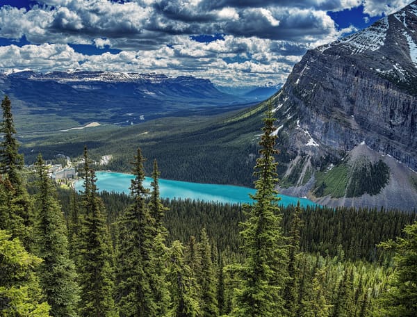 Обои Lake Louise, Banff National Park, Canada, Alberta