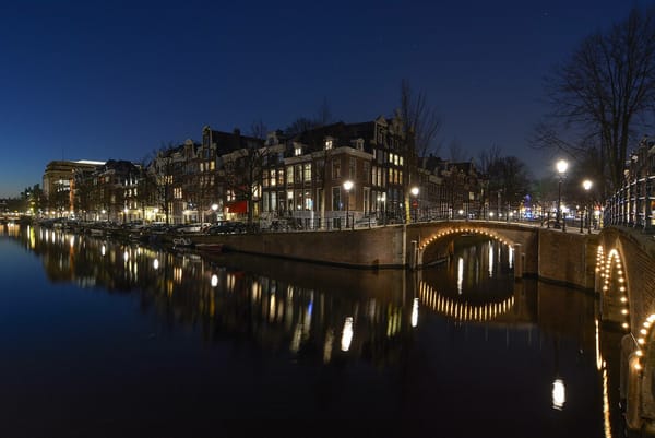 Обои Amsterdam, столица и крупнейший город Нидерландов, Расположен в провинции Северная Голландия, Нидерланды, панорама, Амстердам, Голландия