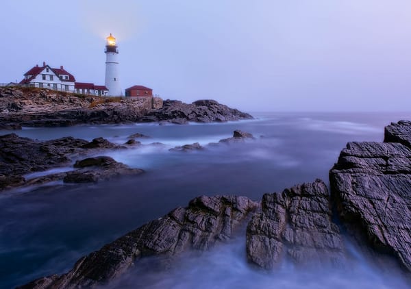 Обои Portland Head Light, маяк, Cape Elizabeth, Maine