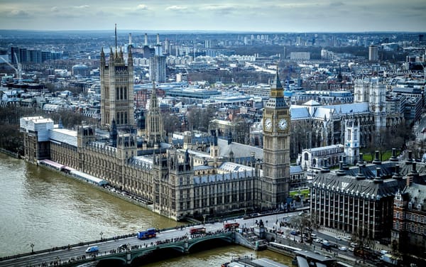 Обои London, река Темза, Лондон, Palace of Westminster