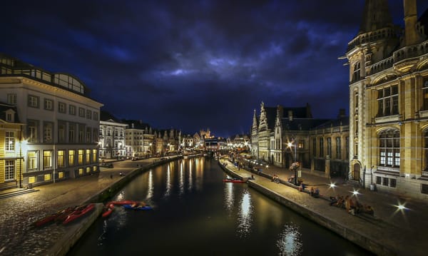 Обои Гент, в Бельгии, Gent, город во Фландрии