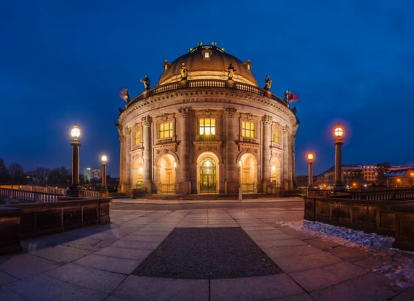 Обои berlin, город, столица, deutschland, огни, germany, панорама, Берлин, Германия