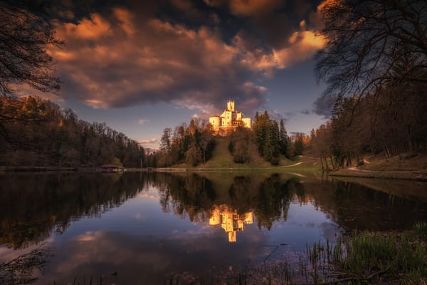 Обои Trakoscan Castle, Замок Тракоскан, Croatia, Хорватия