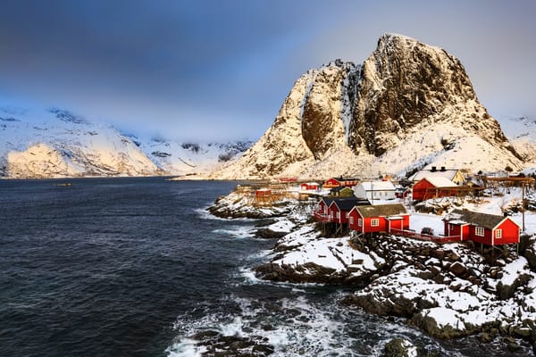 Обои Лофотенские острова, Норвегия, Lofoten, Lofoten Islands, Reine, Рейн