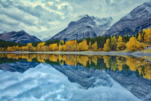 Обои Kananaskis Country, Alberta, Canada, осень