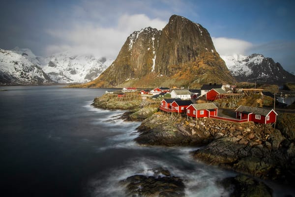 Обои Лофотенские острова, Lofoten Islands, Рейн, Норвегия, Reine, Lofoten