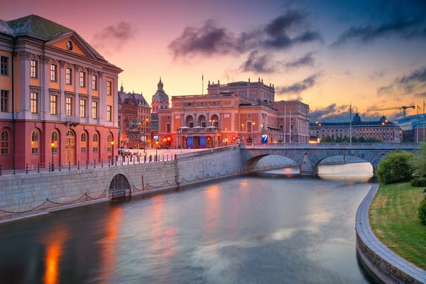 Обои Stockholm Panorama, Швеция, Стокгольм