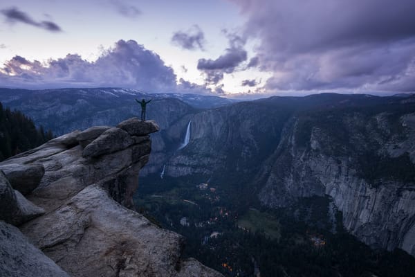 Обои Yosemite Falls, гогры, скалы, Yosemite National Park