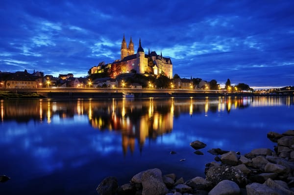 Обои Albrechtsburg, Meissen, Замок Альбрехтсбург, Город Мейсен