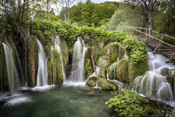 Обои Плитвицкие озера, Хорватия, Национальный парк Плитвицкие озера, Croatia, Plitvice Lakes national park