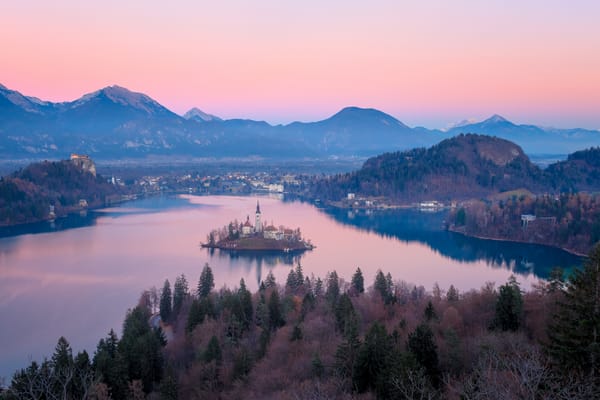 Обои Bled, Остров Блед, Bled Lake, Озеро Блед, Словения