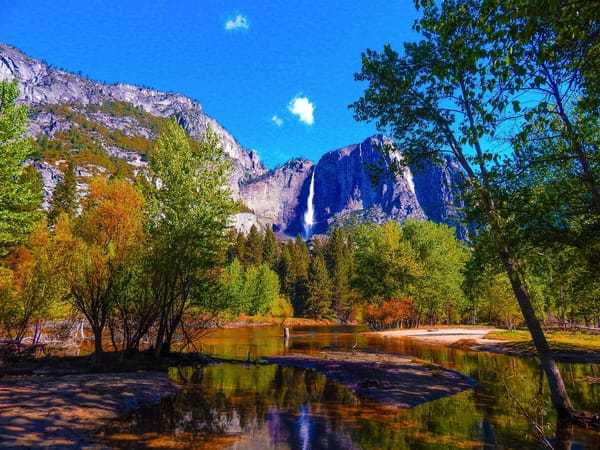 Обои Yosemite National Park, пейзаж, California, Калифорния, Национальный парк Йосемити