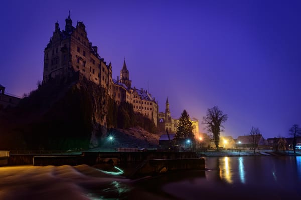 Обои Замок Зигмаринген, Sigmaringen Castle, город Зигмаринген, Германия