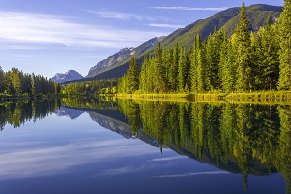 Обои Bow River, Национальный парк Банф, Канада