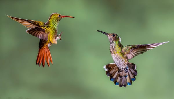 Обои колибри, hummingbirds, Costa Rica, макро