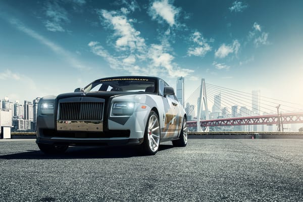 Обои Rolls Royce Ghost, мост, car