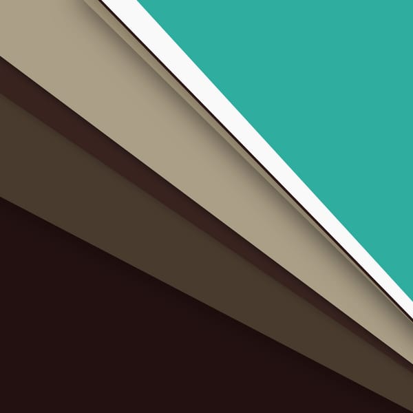 Обои Android, зеленый, material, линии, бежевый, коричневый