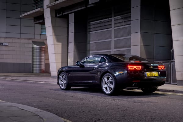 Обои Chevrolet, car, задок, Camaro, стоп-сигнал, 45th Anniversary, sportcar, авто, RS
