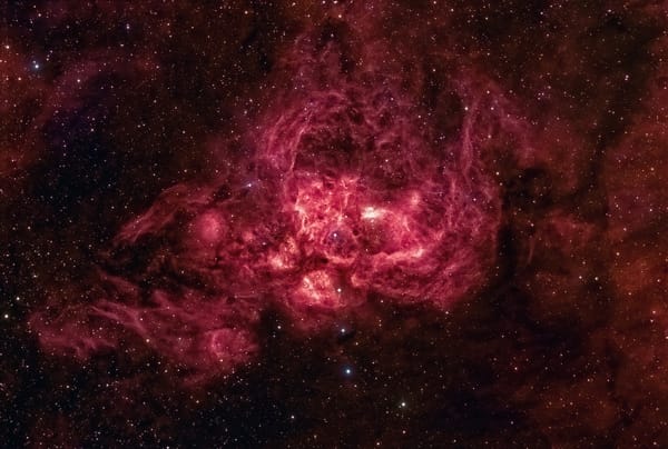 Обои Эмиссионная, Звезды, NGC 6357, Космос, Туманность в Скорпионе