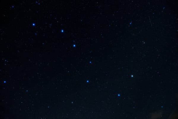 Обои большая медведица, созвездие, звезды, космос